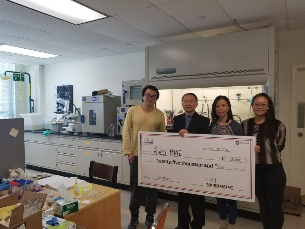  Aleo BME Wins in Invent Penn State's Venture & IP